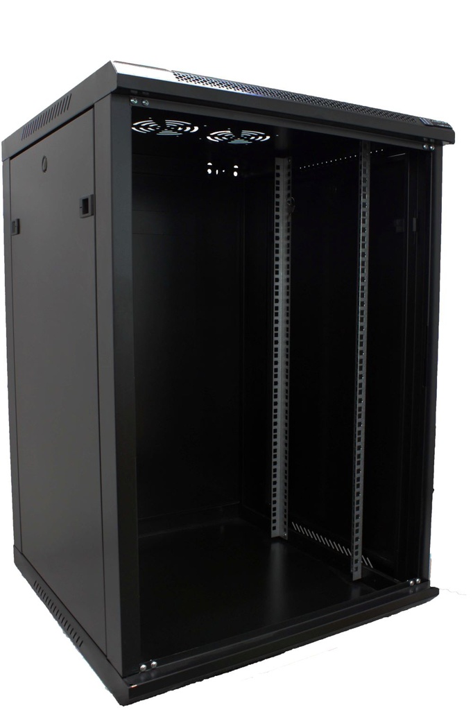 CentRacks 18U (45cm x 60cm x 85cm) Wall Mount Server Rack - Perspex