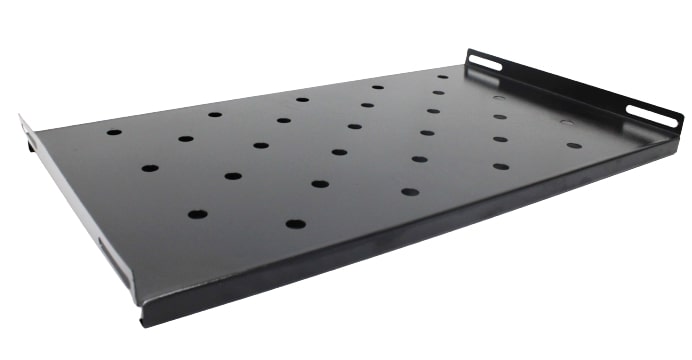 CentRacks Equipment Tray for 45cm &amp; 60cm Depth - Black