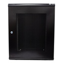 CentRacks 15U (45cm x 60cm x 75cm)Perforated Wall Mount Server Rack (CM15UB450)-Black