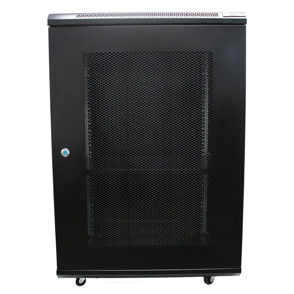 [CM12UB400F] CentRacks 12U (40cm x 60cm x 53cm) Perforated Floor Stand Server Rack (Black)