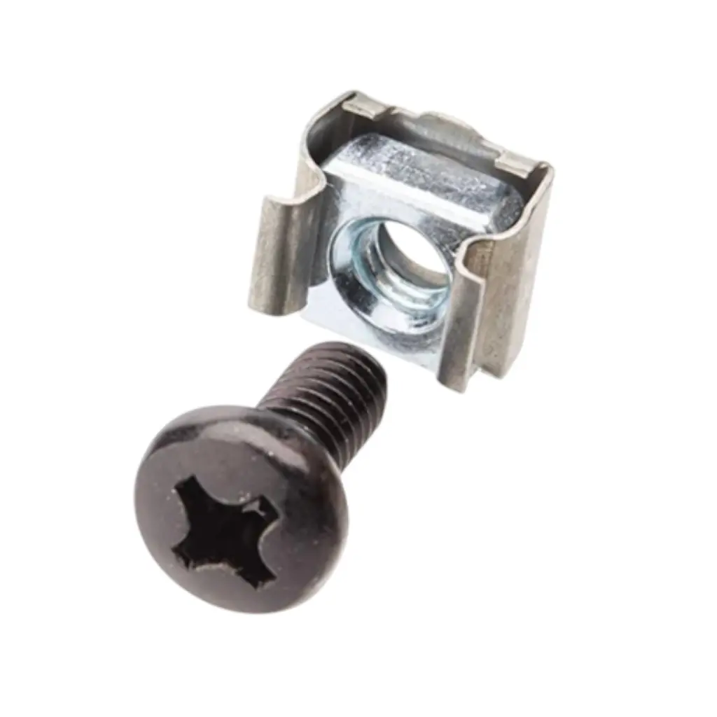 [CM6G] M6 Caged Nuts & Screws (100 sets)