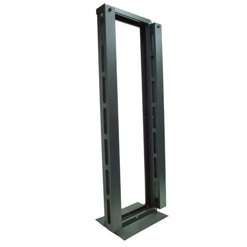 [COR42U800] 19" 2-Post with Metal Trunking for Cable Management (Width 800mm) (42U)